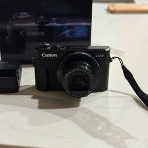 Canon PowerShot G7 X Mark II 201MP Digital Camera Black 2025